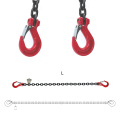 Łańcuch z hakami do mocowania ładunków (4T) LC 40kN L-2,5m