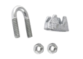 Zacisk linowy kabłąkowy DIN741 ocynkowany  RN 45,0mm