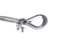 Zacisk linowy kabłąkowy DIN1142 ocynkowany  RN 5,0mm